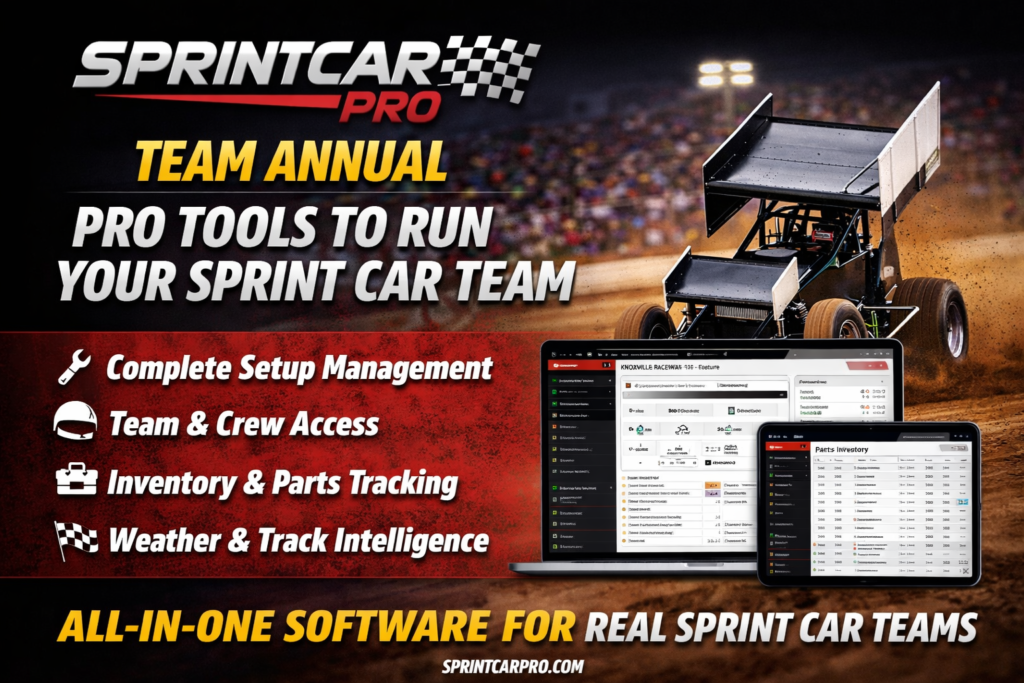 Sprinctcar Pro Team Subscription