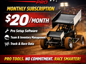Sprintcar Pro $20 a month